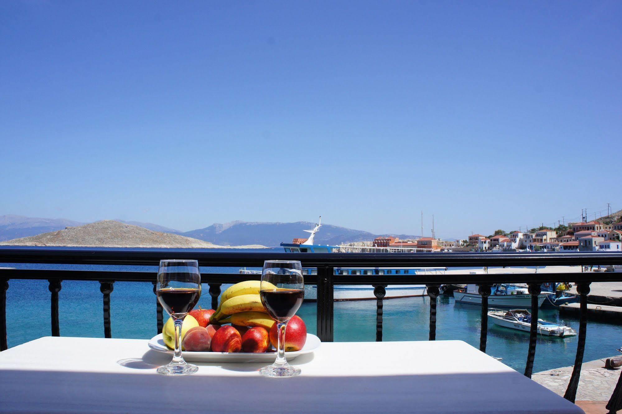 Aegean View Villas Chalki Town Exterior foto
